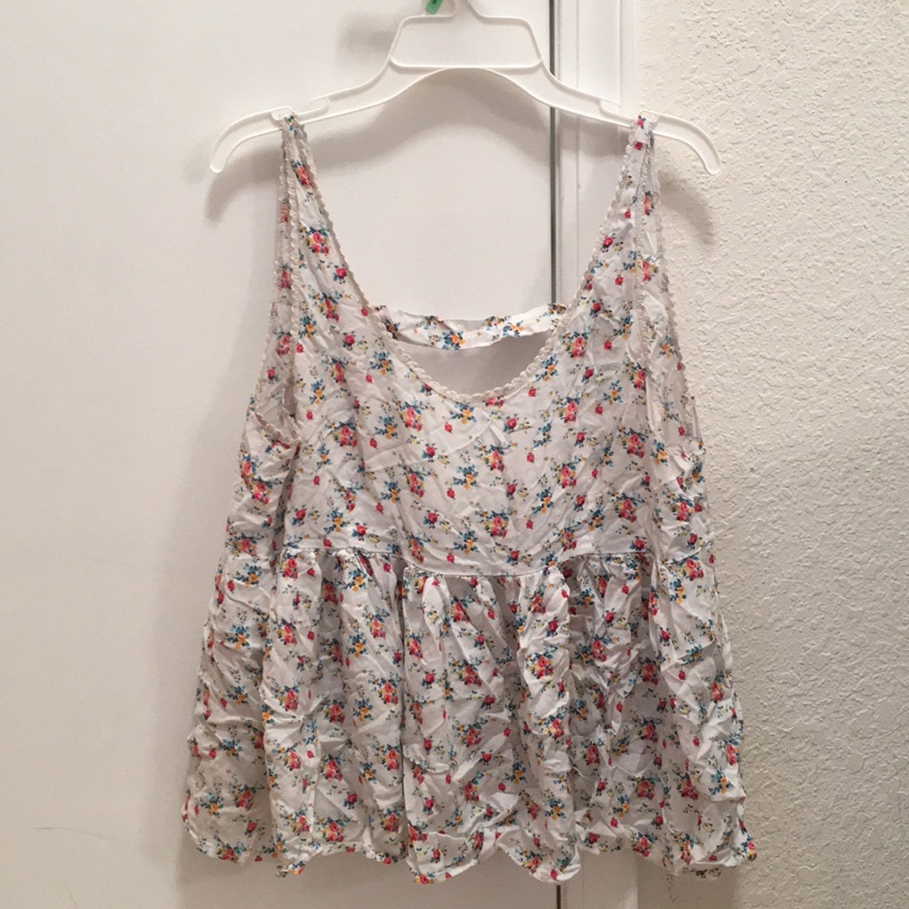 Floral tank top